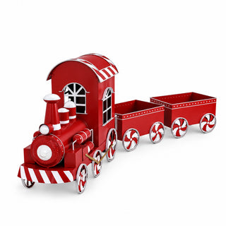 Decorative Christmas Metal Train 201 × 34.6 × 70.8 cm