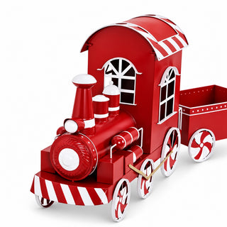 Decorative Christmas Metal Train 201 × 34.6 × 70.8 cm
