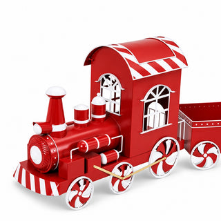Decorative Christmas Metal Train 201 × 34.6 × 70.8 cm