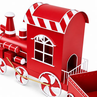 Decorative Christmas Metal Train 201 × 34.6 × 70.8 cm