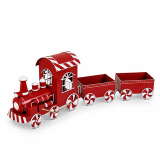 Decorative Christmas Metal Train 201 × 34.6 × 70.8 cm