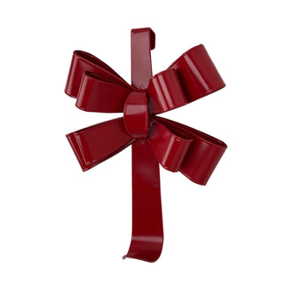 Set de Cascabeles decorativo navideño metálico cinturón santa 32 × 12 × 44 cm - color rojo