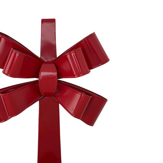 Set de Cascabeles decorativo navideño metálico cinturón santa 32 × 12 × 44 cm - color rojo