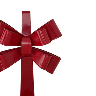 Set de Cascabeles decorativo navideño metálico cinturón santa 32 × 12 × 44 cm - color rojo