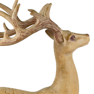 Reno decorativo navideño efecto madera de pie 50.3 cm – natural
