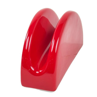 Servilletero de Cerámica 13 × 4.5 × 7.2 cm - color rojo