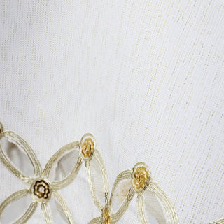 Juego de mantel, con 8 servilletas, 9 piezas 270 × 180 - Color Ivory