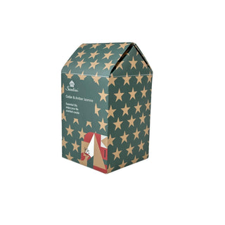 Vela aromática cedro y jazmín ámbar en envase de vidrio domo 12 cm