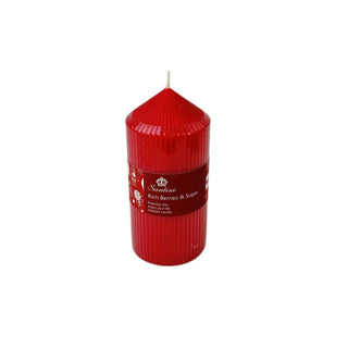 Vela de pilar aromática Ricas Bayas y azúcar 15 cm