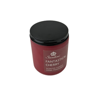 Vela aromática cereza fantástica en envase de vidrio 9 cm