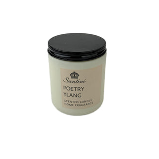 Vela aromática poesía ylang en envase de vidrio 9 cm