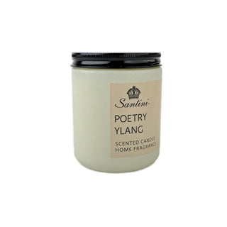 Vela aromática poesía ylang en envase de vidrio 9 cm