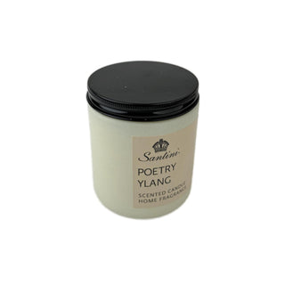 Vela aromática poesía ylang en envase de vidrio 9 cm