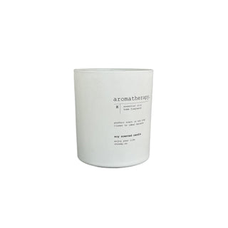Vela aromática utopia de madera en tarro de vidrio 9.4 cm