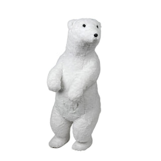 Oso decorativo navideño × 25 × 82 cm