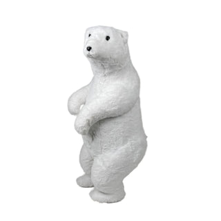 Oso decorativo navideño × 25 × 82 cm