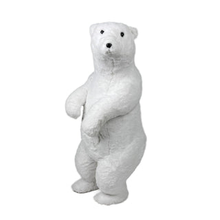 Oso decorativo navideño × 25 × 82 cm