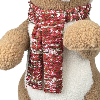 Oso decorativo navideño 39 × 36 × 93 cm