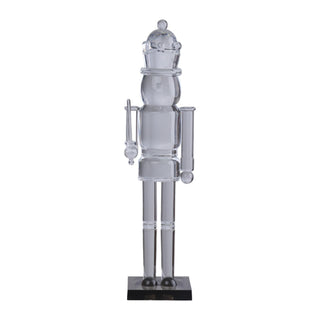 Cascanueces decorativo acrílico 29.5 cm - color transparente