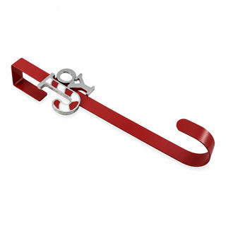 Colgador de corona de metal motivo Joy  37.2 cm - color plateado