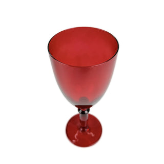 Juego de copas de cristal, 4 piezas 8 × 7.5 × 20.5 cm - color Rojo