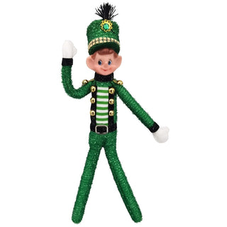 Elfo decorativo de 11 cm – verde