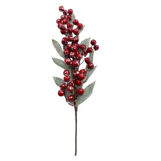 Rama Pick de Navidad Berry Rojo 70 Cm