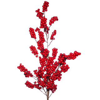 Rama de Navidad Berry Color Rojo 69 Cm