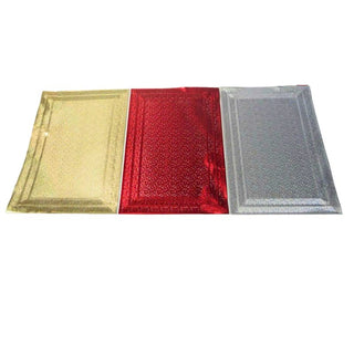 InDIVIDUAL Rectangular Medida 30 X 45CM 3 COLORes SURTIDOs: