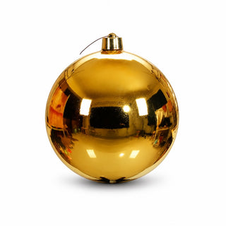 Bambalina navideña brillante de 30 cm – dorado