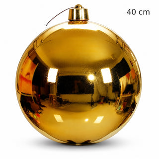 Bambalina Navideña Brillante De 40 Cm – Dorado