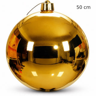 Bambalina Navideña Brillante De 50 Cm – Dorado