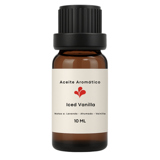 Aceite Aromático Premium - Iced Vanilla - 10 ML