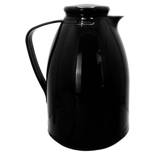 Termo De 1 Litro Con Asa Color Negro
