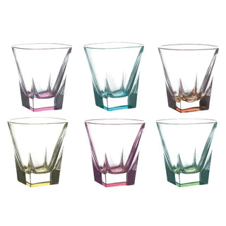 Juego De Vasos Shot De Cristal RCR 6 Piezas 60 ML
