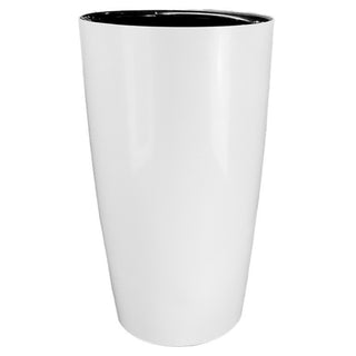 Macetero 32×57 Cm En Plastico PP Color Blanco