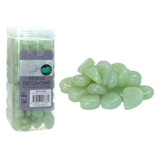Piedras decorativas 400 g – verde claro