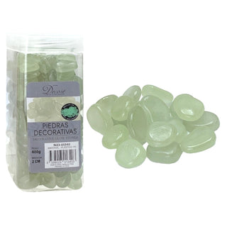 Piedras decorativas 400 g – verde pastel