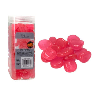 Piedras decorativas 400 g – rojo