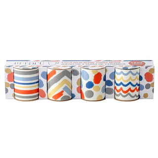Juego de Tazas Porcelnana - 4 piezas 12 oz (340 ml)