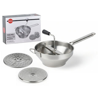 Procesador de Alimentos Manual Acero Inoxidable Medidas 19X32.5X20 CM