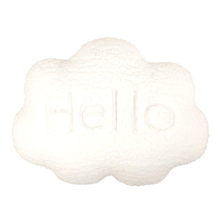 Cojín Nube - Helio 40 × 32 cm – blanco