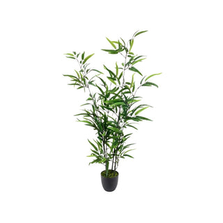 Planta artificial de Bambú 100 cm – verde / negro