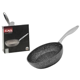 Sartén 28 cm – negro / plateado