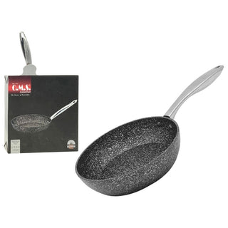 Sartén 30 cm – negro / plateado