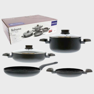 Korkmaz 6 Piece Cookware Set - Bahama