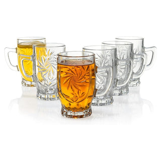 Juego De Tazas de Cafe o Te Estilo Irlandes Copa 6 Piezas 155 Cc