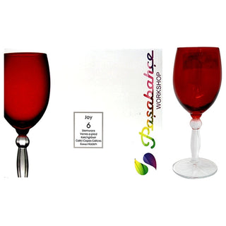 Copa (Step) 6 piezas 210 cc – rojo