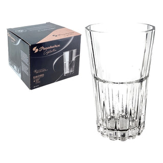 Vaso (Sword) 4 piezas 345 cc – transparente