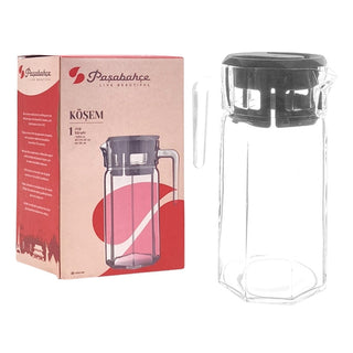 Jarra (Kosem) 1250 cc – vidrio transparente / gris